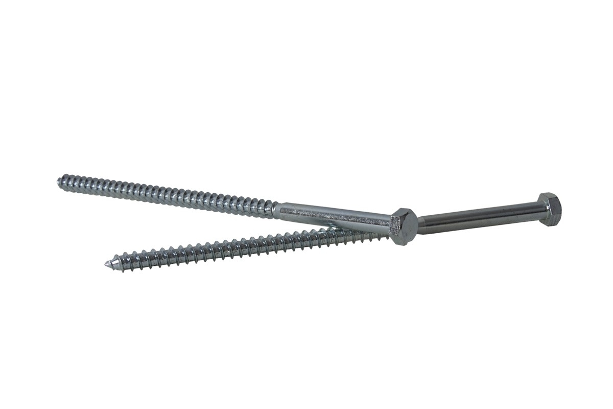 Шуруп 20х160 шестигранний, цинк